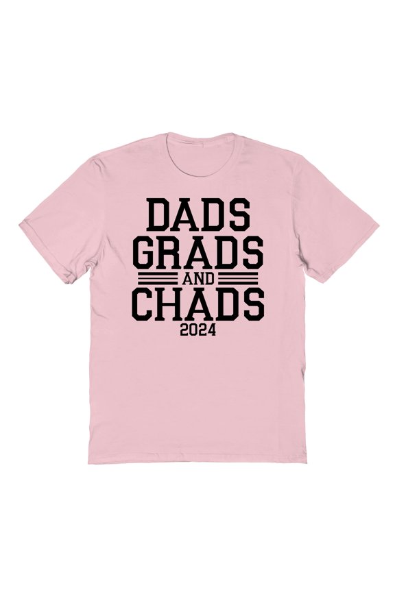 Dads Grad And Chads 2024 light pink T-Shirt