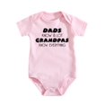 thumbnail image 1 of Dads Know A Lot, Grandpas Know Everything Baby Bodysuit Newborn Clothes Cute Boy Outfits Medium Pink-style-1 3-6M, 1 of 4