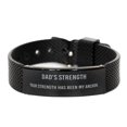 thumbnail image 1 of Dads Strength Bracelet Your strength has been my anchor, 1 of 1