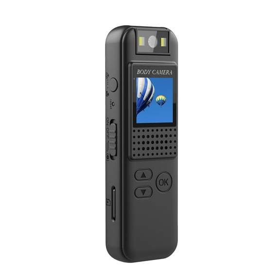 Dadypet Camcorder,And Video Lens Led Audio Camera With Cam Clip-on Camera Clip Law Body Camera Rotatable Lens Led Fill Wearable Body Cam Led 180 Cam Law 1080p Small Body