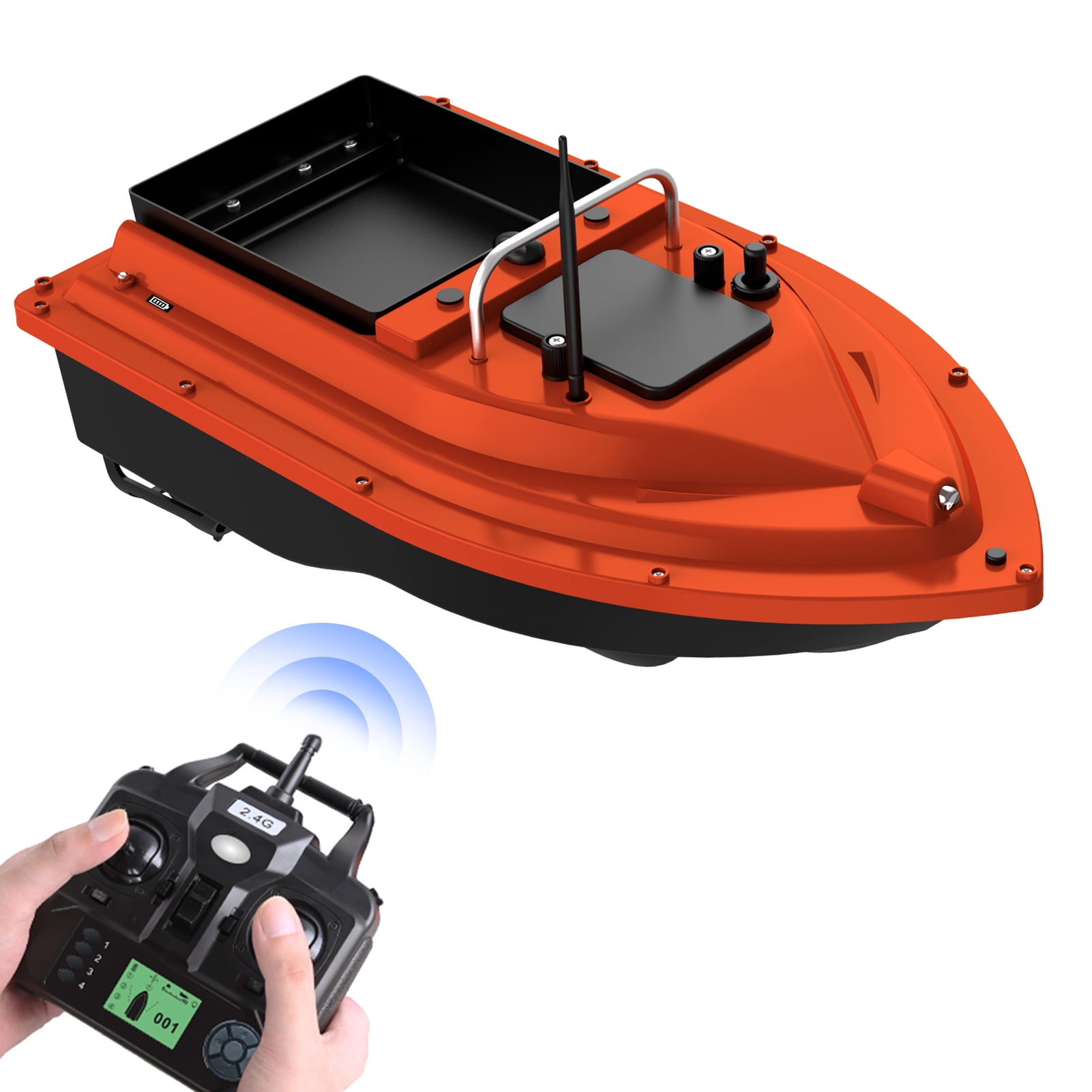 GPS Fishing Bait Boat with Single Bait Containers Automatic Bait Boat with  Remote Control – buy at low prices in the Joom online store