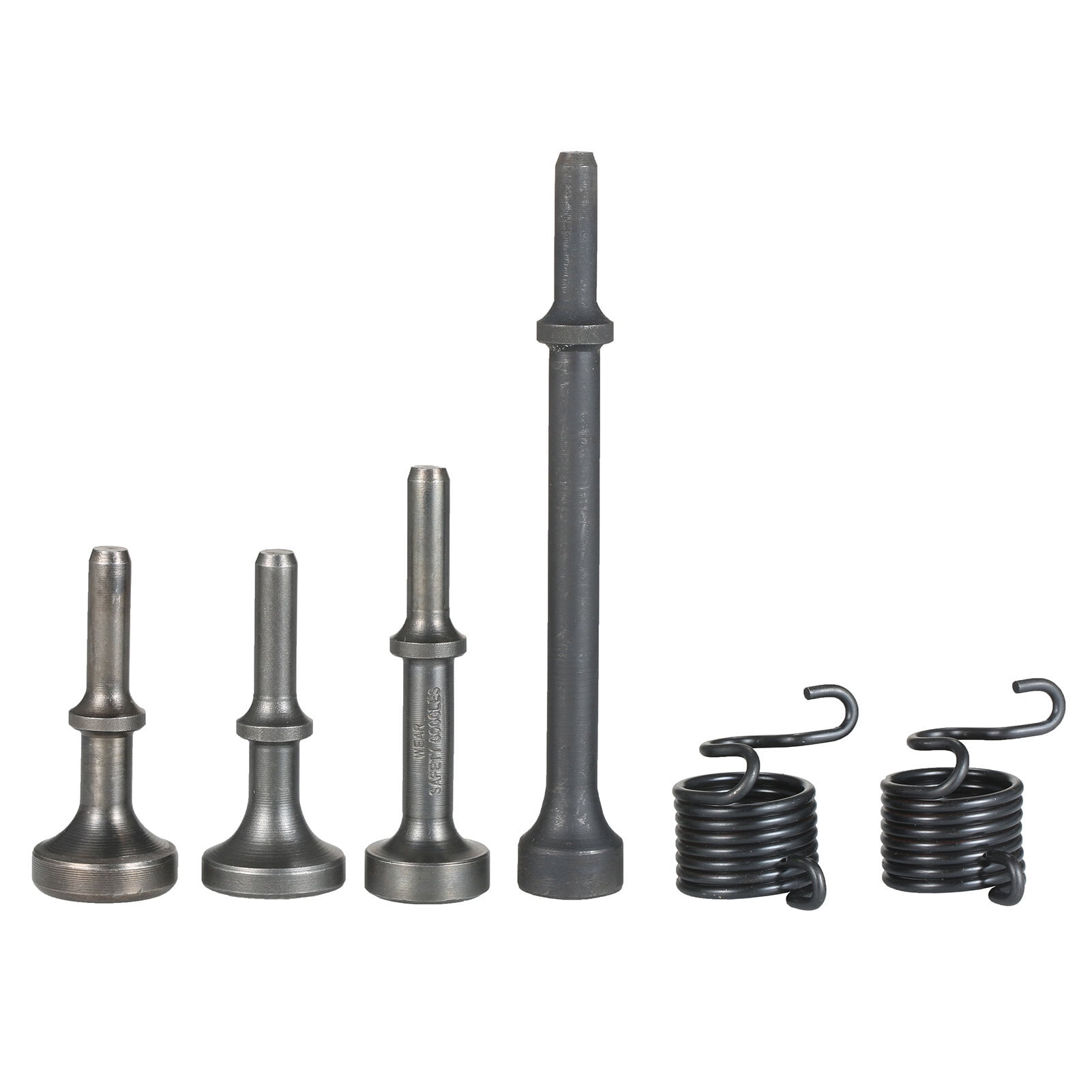 Dadypet Hammer Bit,6Piece Pneumatic Air Hammer Bit Set Bit Set 40Cr