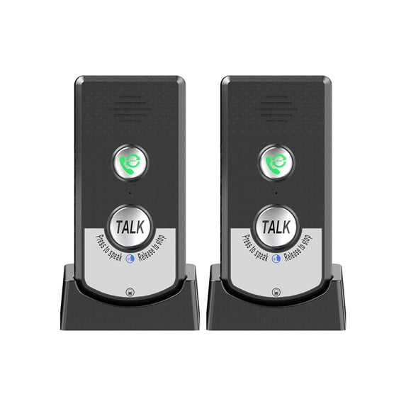 Dadypet Intercoms, Portable Wireless Voice Bidirectional Caller, Ultra Long Distance Communication