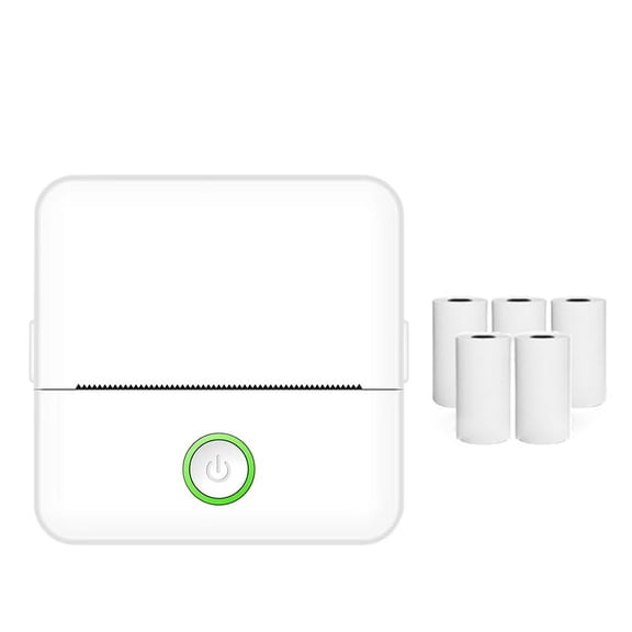 Dadypet Portable Printer  Thermal Sticker Printer Inkless  Wireless Phone Printer for Sticky Notes