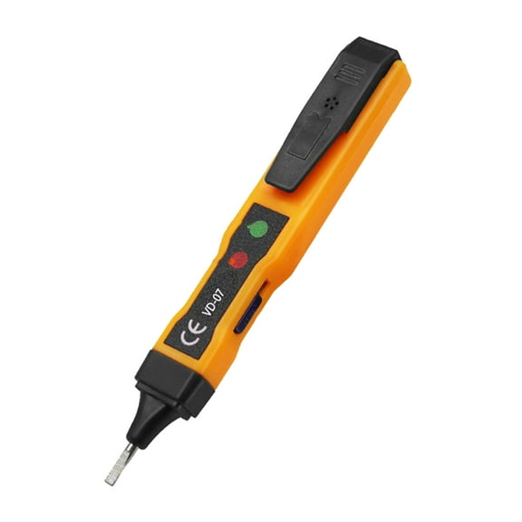 Dadypet Tester,Pen 70-250V DC Portable NCV Sound Tester Pen Alarm Live Wire 70-250V DC 250V Sound Dual Alarm Battery Level Check Wire Point Battery DC 250V Portable NCV Sound Dual Pen 70- DC KidJoy