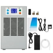 Dadypet Thermostat,Fish 100W 30L Small Cooler LCD Display Semiconductor Small-Scale Display Quiet Fish Water Heater Chiller Heater Chiller Chiller QISUO fish Cooler L Display ADBEN WENZI