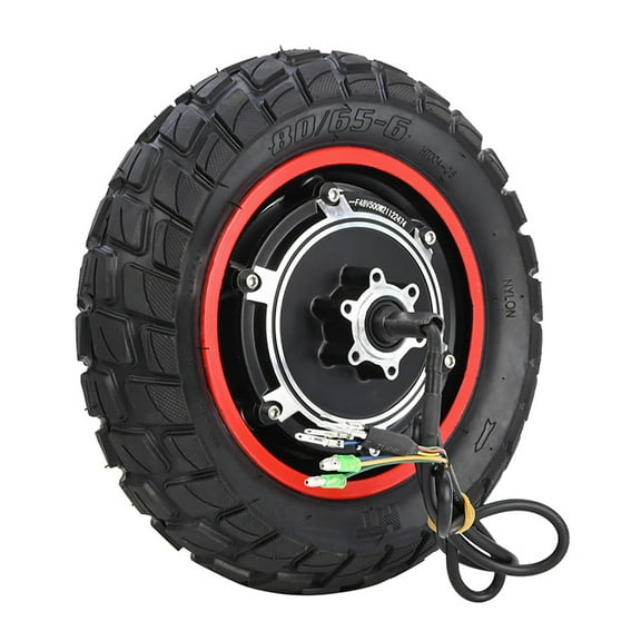 Dadypet Tyre,tire E-Scooter Hub Motor 500W Motor M4/M4PRO Rear Wheel Motor 500W E-Scooter Hub 10 Inch Inflatable 48V 500W Motor M4/M4PRO Scooter 10 Scooter 10 Inch HUIOP Inch Inflatable Tire dsfen