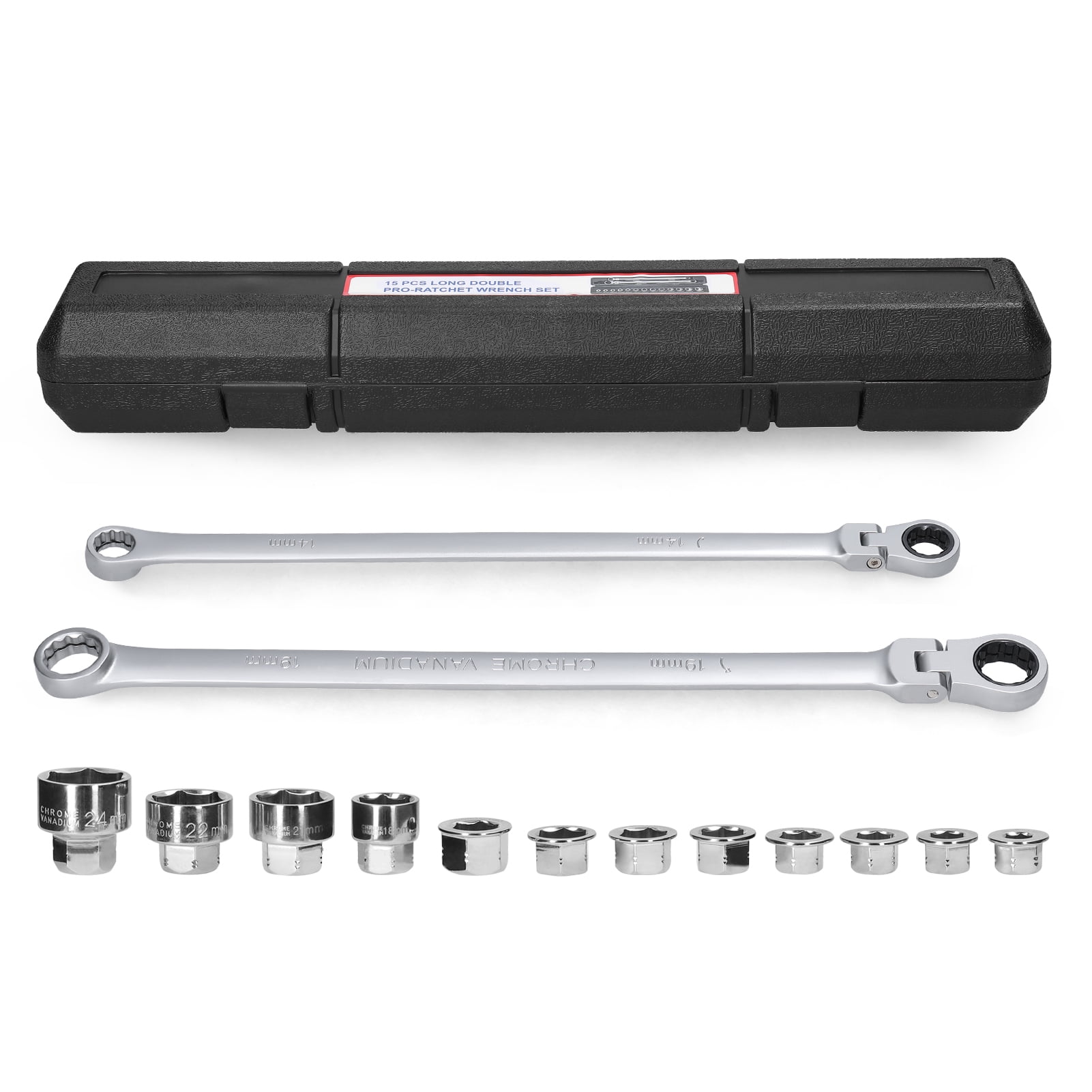 Dadypet Wrench socket set,Wrench Socket Set Auto Maintenance Tool