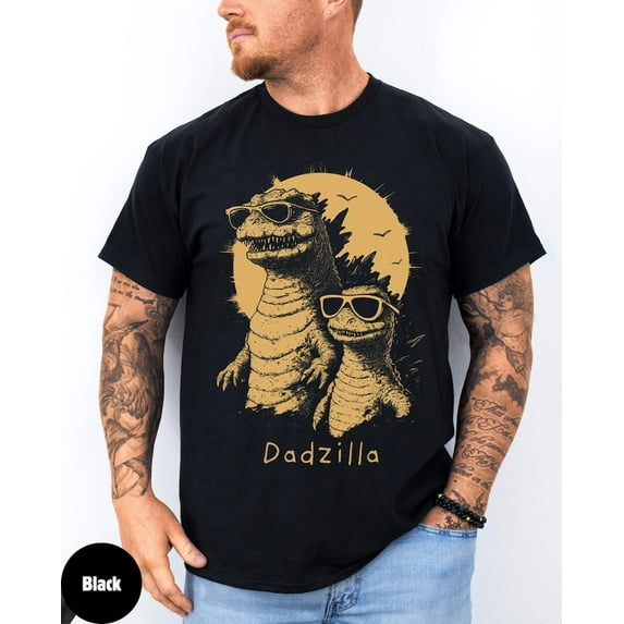 Dadzilla Shirt, Fathers Day Gift, Funny Dad Tee, Father's Day Shirt, Matching family shirt, Birthday gift dad