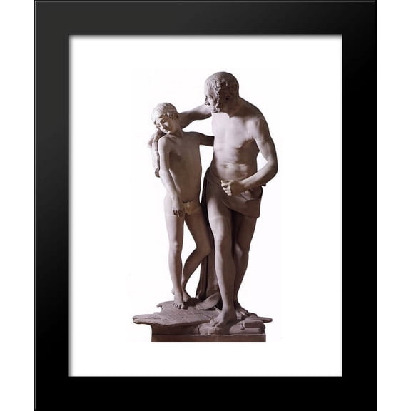 Daedalus and Icarus 20x24 Framed Art Print by Antonio Canova