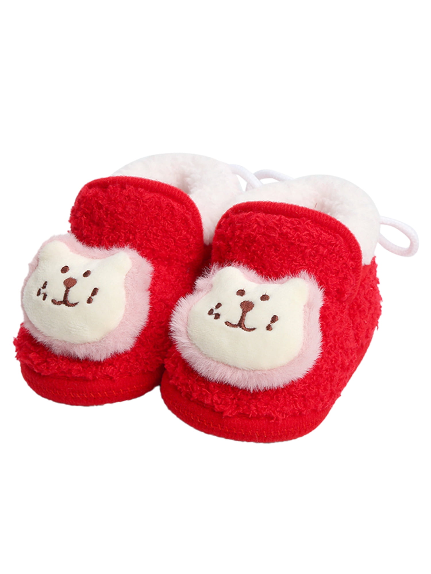Daeful Baby Girls Boys Sock Slippers First Walker Boots Slip On Slipper