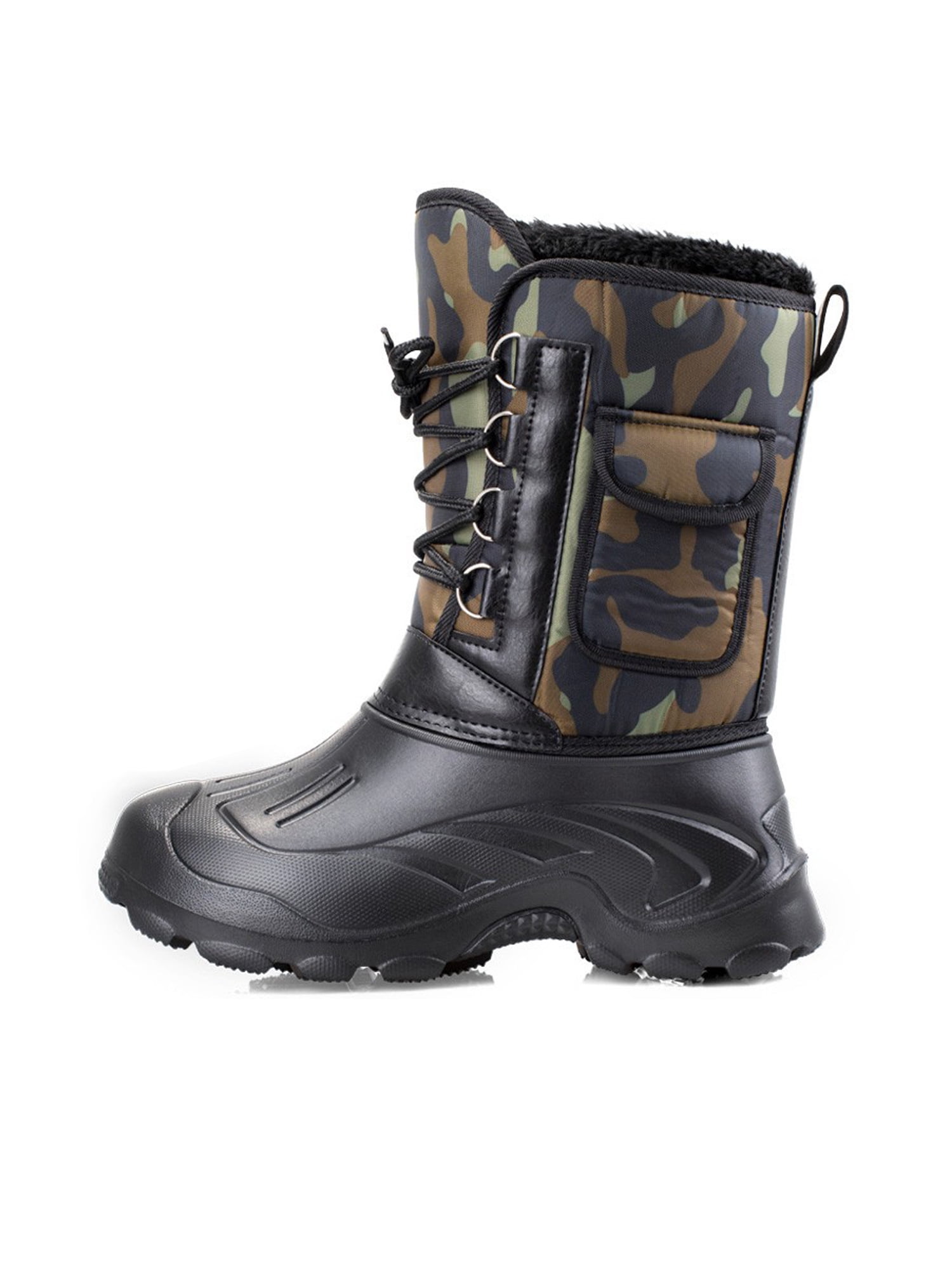 Daeful Duck Boots Waterproof Winter Snow Plush Lined Warm Blue Camo Men\'s Sz 12 Daeful Men main image 2