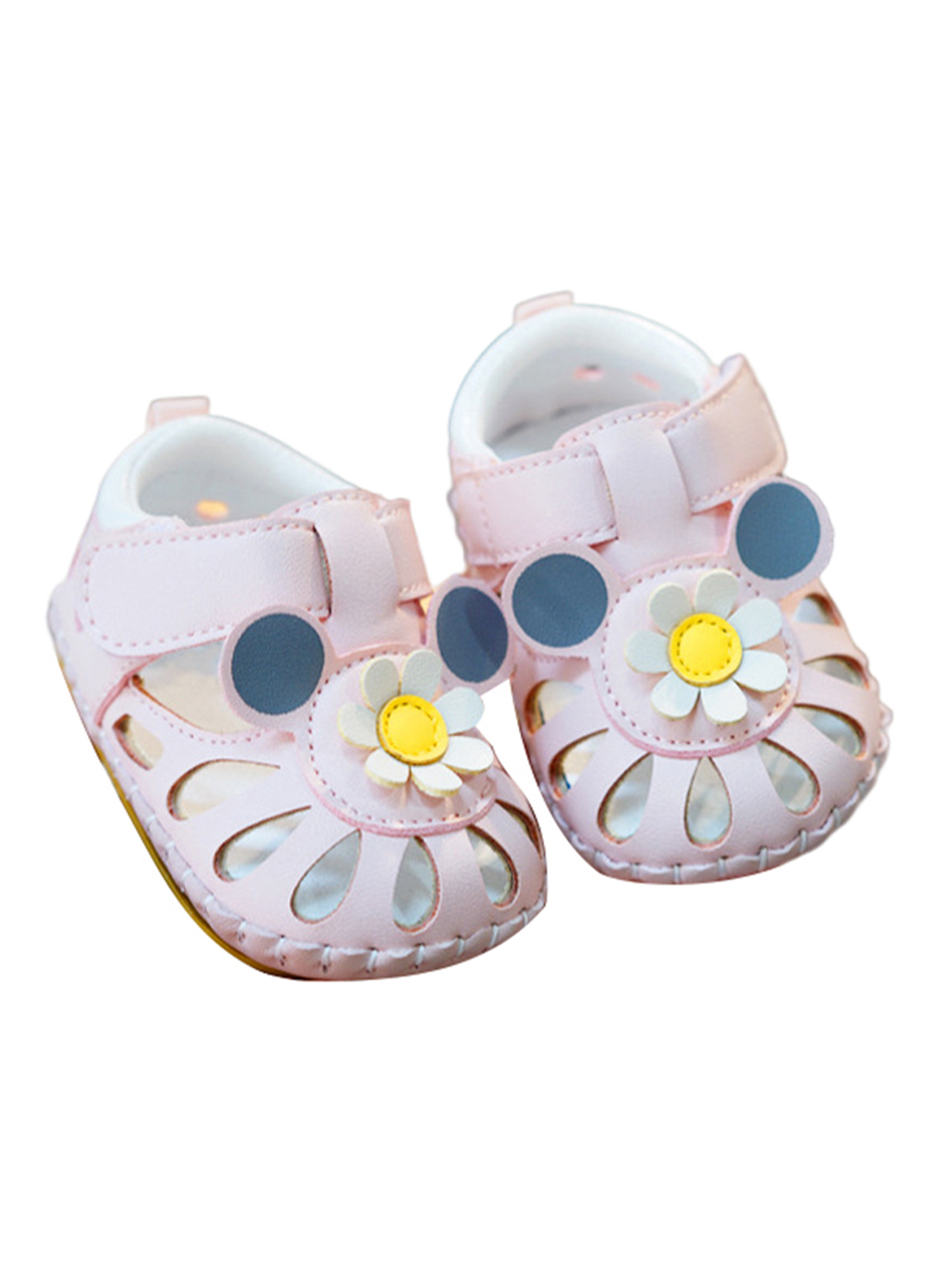 Daeful Infant Crib Shoes First Walkers Summer Sandal Soft Sole Sandals