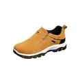 thumbnail image 1 of Daeful Men's Comfy Leather Loafers - Lightweight Casual Slip On Walking Driving Shoes, 1 of 6