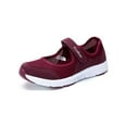thumbnail image 1 of Daeful Women's Sneakers Walking Shoes Mesh Mary Jane Shoes Sneakers Suitable for Womens Edema Plantar Fasciitis Swollen Feet, 1 of 8