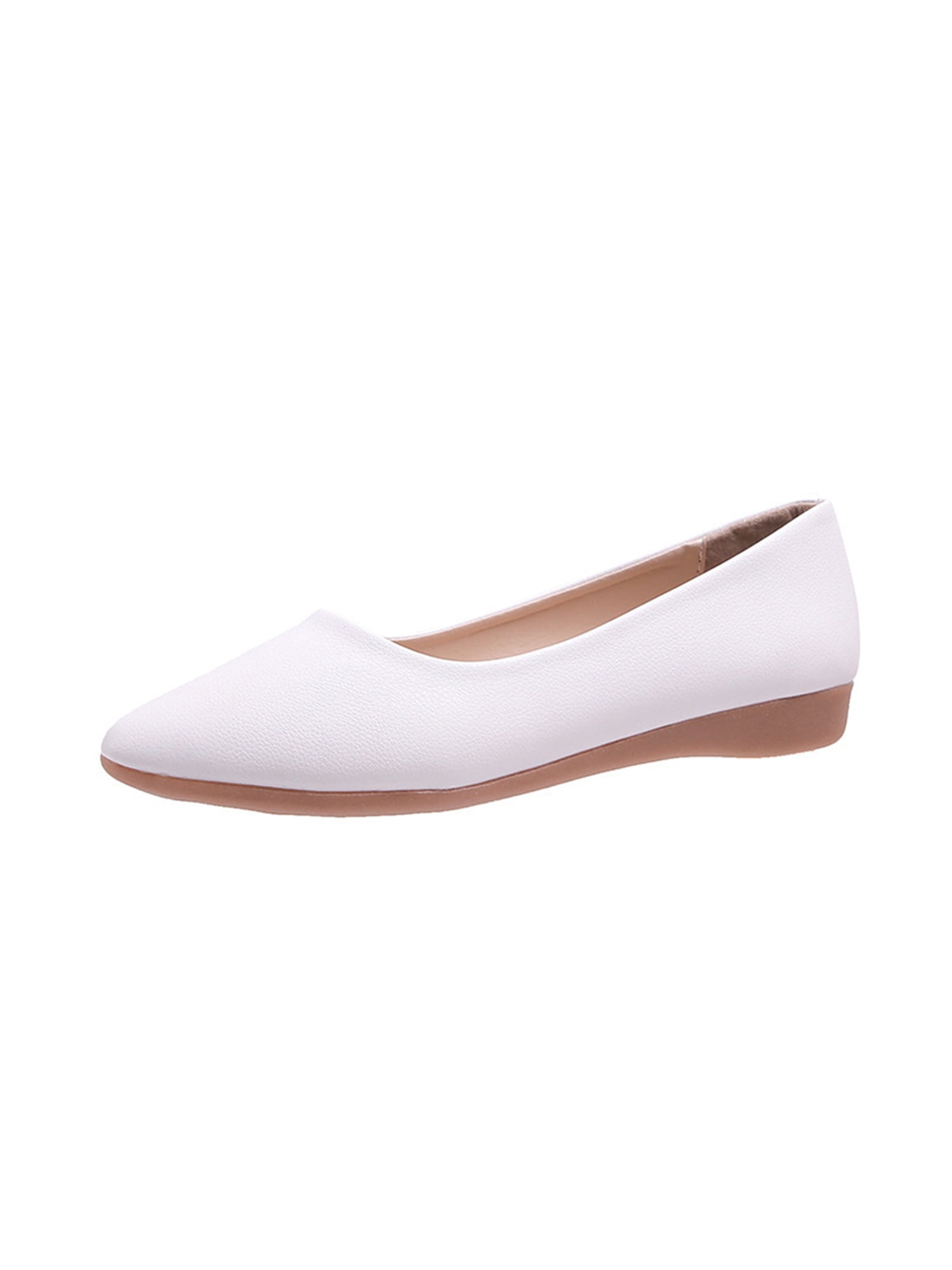 Daeful Womens Flat Shoes Pointy Toe Dress Shoe Casual Flats Wedding