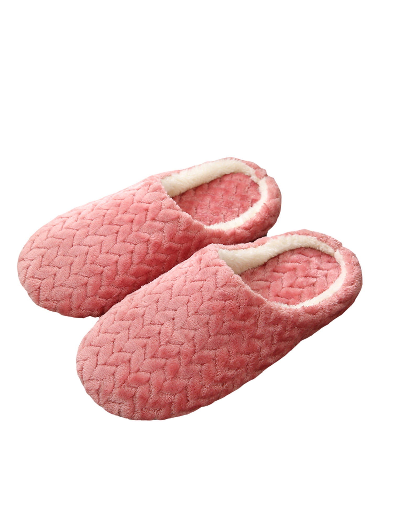 Daeful Womens Slipper With Lined Clogs Slippers Fluffy Slides Bedroom