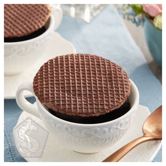 Daelmans 2-Pack Chocolate Stroopwafels - 48/Case