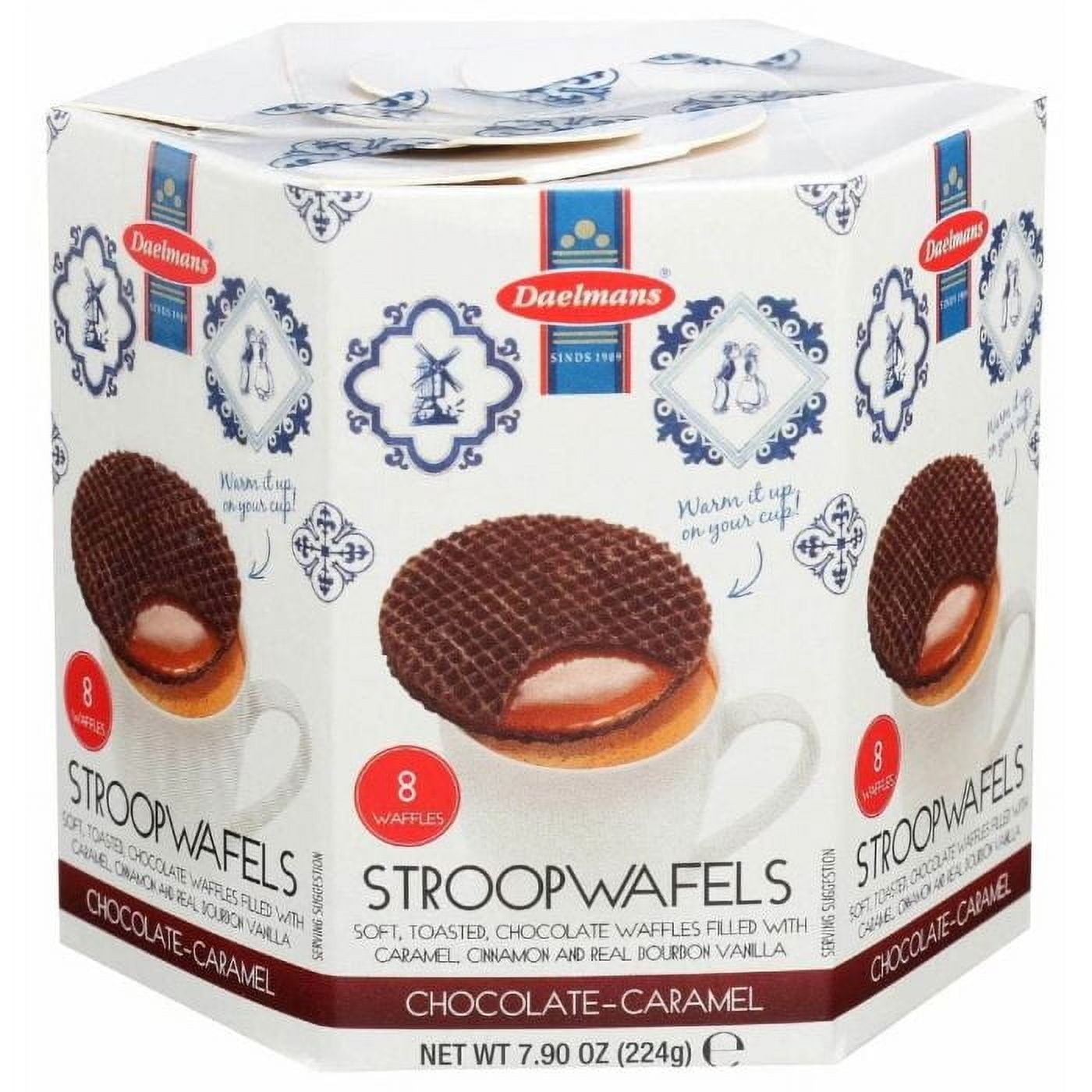 Daelmans Stroopwafels, Chocolate, 8 Waffles, 7.9 Oz (224 G)