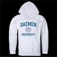 thumbnail image 1 of Daemen College Wildcats Seal Hoodie, White - Extra Large, 1 of 1
