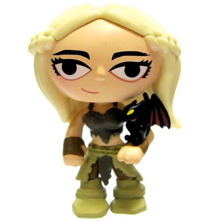 Daenerys Targaryen Vinyl Mini Figure Drogon Version Game of Thrones (No Packaging)