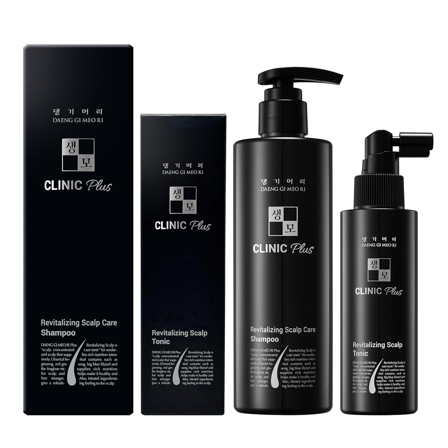 Daeng Gi Meo Ri Clinic Plus Revitalizing Scalp Care Shampoo & Tonic Set