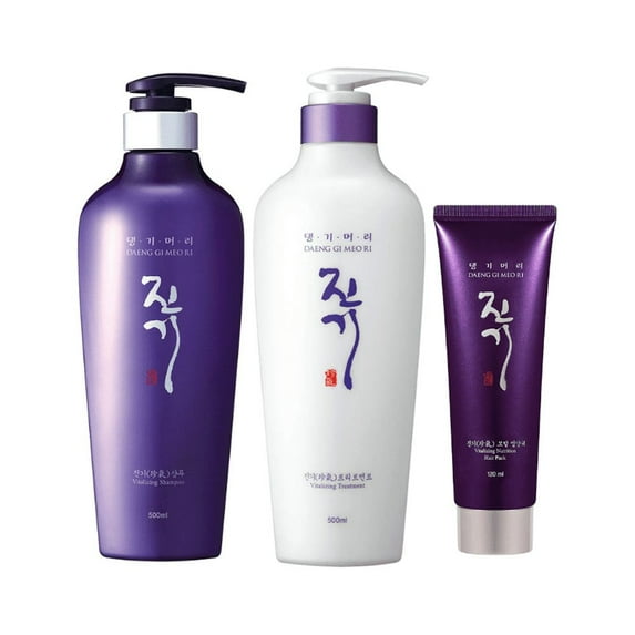 Daeng Gi Meo Ri Jin Gi Vitalizing Shampoo Treatment Nutrition Hair Pack Set