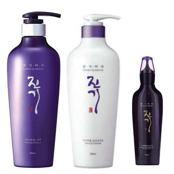 Daeng Gi Meo Ri Jin Gi Vitalizing Shampoo Treatment Scalp Nutrition Pack Set
