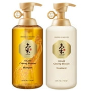 Daeng Gi Meo Ri Ki Gold Ginseng Blossom Shampoo & Treatment Set [Real Ginseng Inside!] 710ml + 710ml