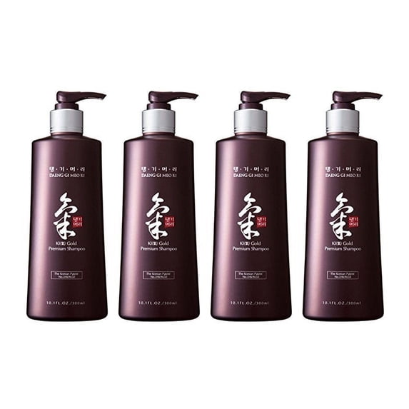 Daeng Gi Meo Ri Ki Gold Premium Shampoo (500mL) 4 Pack