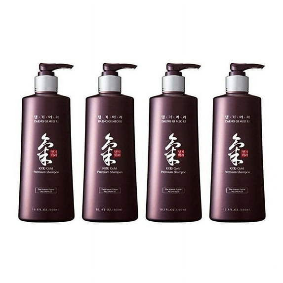 Daeng Gi Meo Ri Ki Gold Premium Shampoo (500mL) 4 Pack