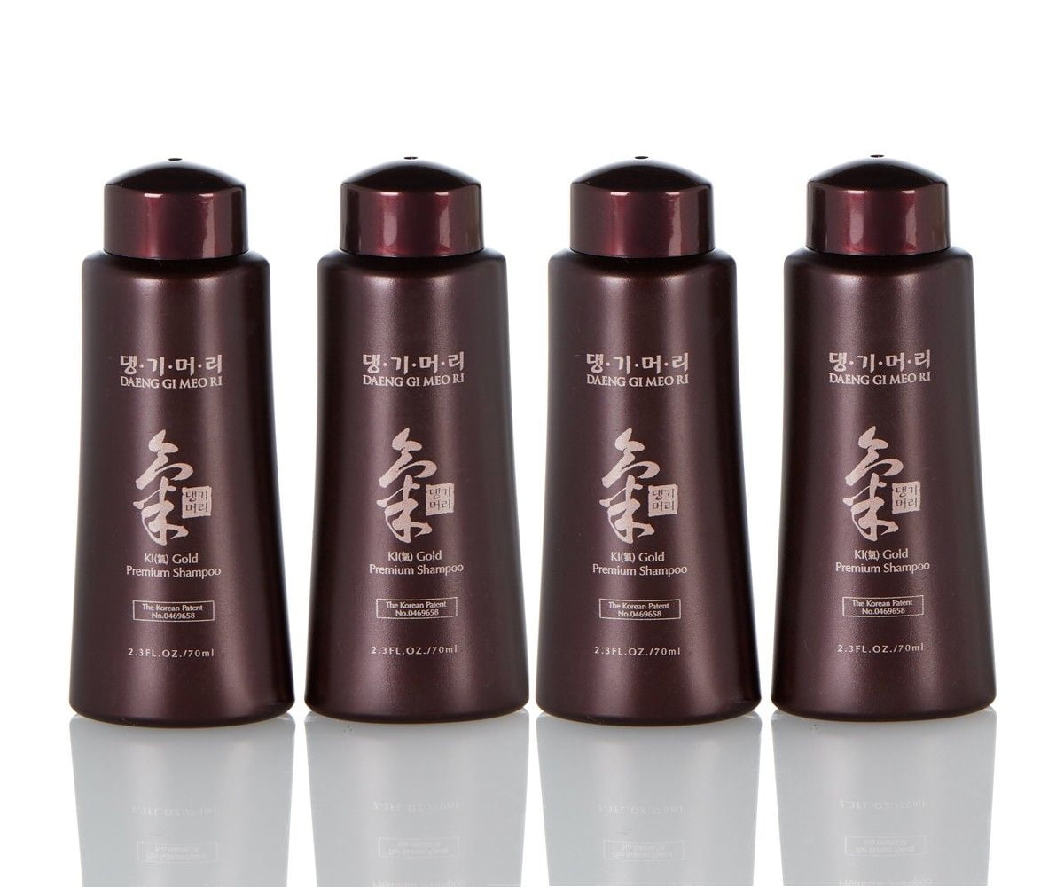 Daeng Gi Meo Ri Ki Gold Premium Shampoo Travel Set 70mL (Pack of 4)