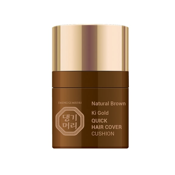 Daeng Gi Meo Ri - Ki Gold Quick Hair Cover Cushion (Natural Brown)