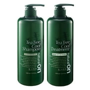 Daeng Gi Meo Ri Natural On Tea Tree Cool Shampoo and Treatment Set 1000 ml., 2 pk