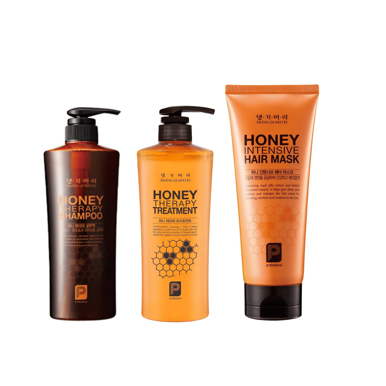 Daeng Gi Meo Ri Professional Honey Therapy Shampoo, Treatment 500ml ...