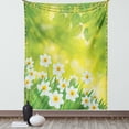 thumbnail image 1 of Daffodil Tapestry, Daffodils under Vibrant Tree Branch Leaves Spring Petals Seasonal Foliage Theme, Wall Hanging for Bedroom Living Room Dorm Decor, 40W X 60L Inches, Green Yellow, by Ambesonne, 1 of 2