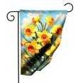 thumbnail image 1 of Daffodils and Daisies Garden Flag 12.5x18 Inch Double Sided Polyester Outdoor Decorative Yard Flag with Vibrant Floral Design for Spring Summer Porch Patio Lawn Decorations Home Garden Banner#28181, 1 of 6