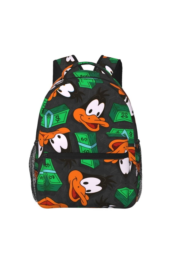 Backpacks All Over Print Cartoon Lightweight Bookbag Daypack Kawaii Laptop Bag Rucksack for Travel Hiking Work School