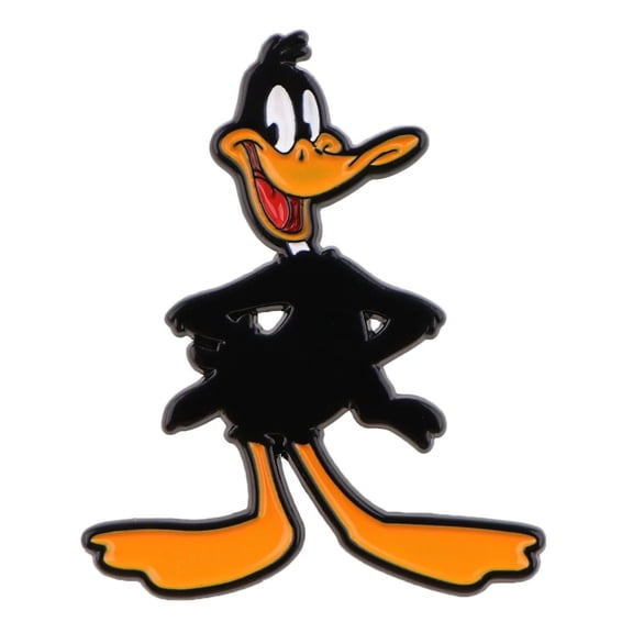 Daffy Duck Cartoon Character 1.25 Inch Tall Enamel Metal Pin