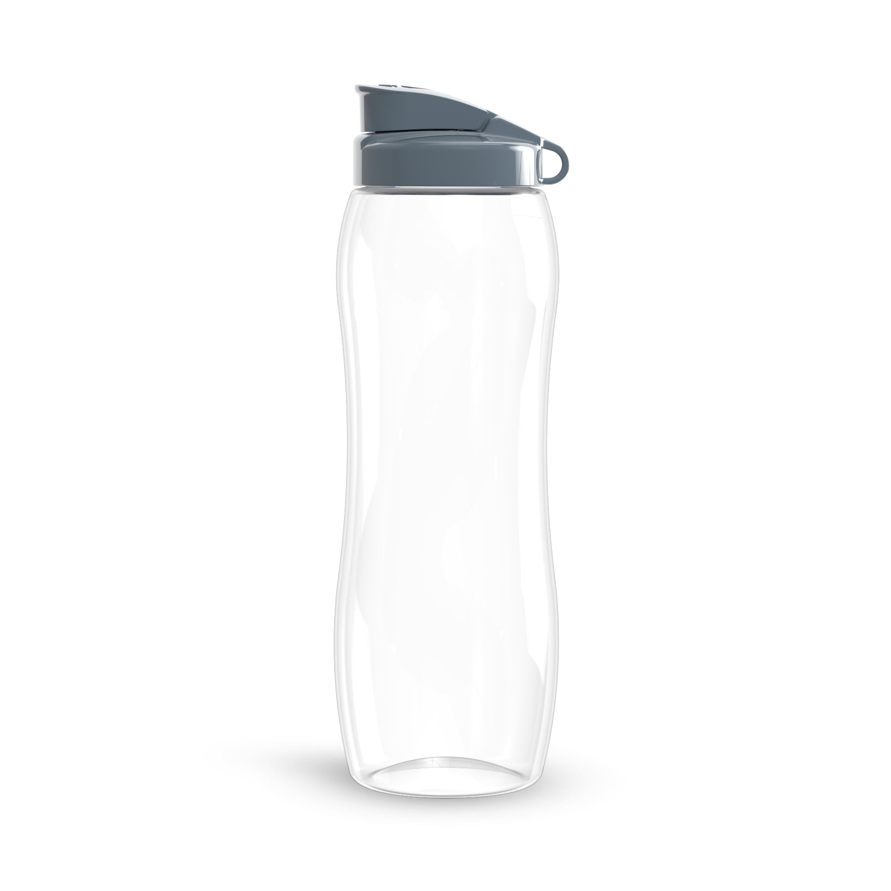 M-Wave 700 ml Pro Grip Water Bottle Grey