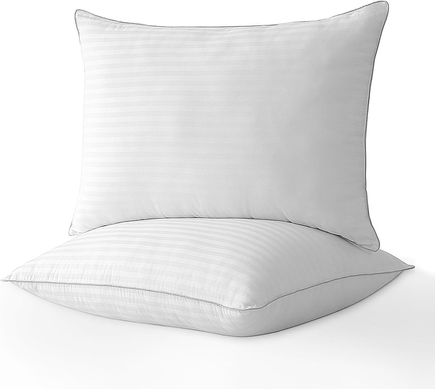 "Dafinner Egyptian Cotton Bed Pillows (2pack), Standard Size, Down