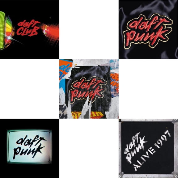 Daft Club (2LP) & Human After All (2LP) & Homework (Limited/2LP) & Homework & Alive 1997