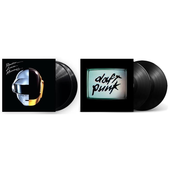 Daft Punk: Essential 2 Vinyl Record Album Collection - Random Access Memories and Human After All Records & LPs