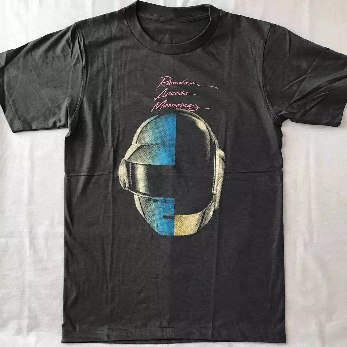 Daft Punk Random Access Memories Shirt Classic Black Men Unisex S-5XL ...