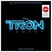 Daft Punk Tron Legacy Motion Picture Soundtrack Limited Edition Blue & Clear Colored Vinyl 2 Lps [Records & LPs]