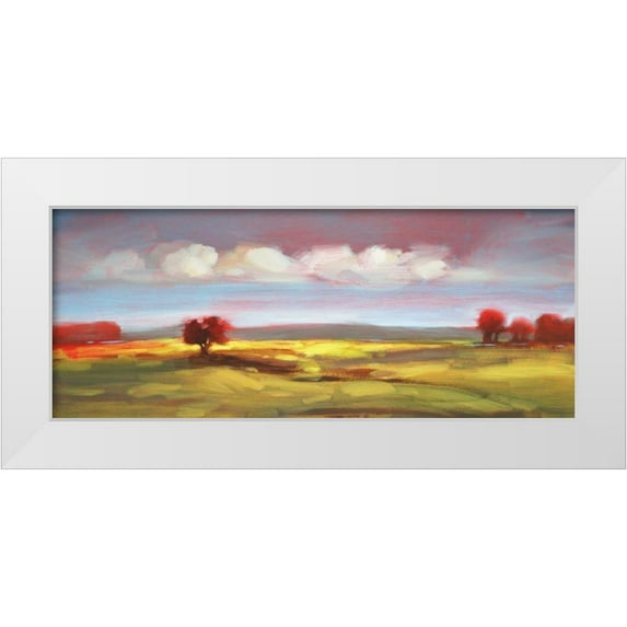 Dag, Inc. 14x8 White Modern Wood Framed Museum Art Print Titled - Landscape 105