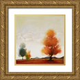 thumbnail image 1 of Dag, Inc. 26x26 Gold Ornate Wood Framed with Double Matting Museum Art Print Titled - Hinterland 12, 1 of 4