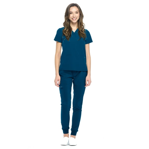 Dagacci Medical Uniform 4-Way Stretch Jogger Unisex Scrub Set