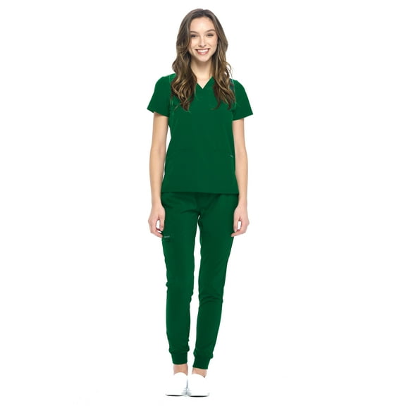 Dagacci Medical Uniform 4-Way Stretch Jogger Unisex Scrub Set
