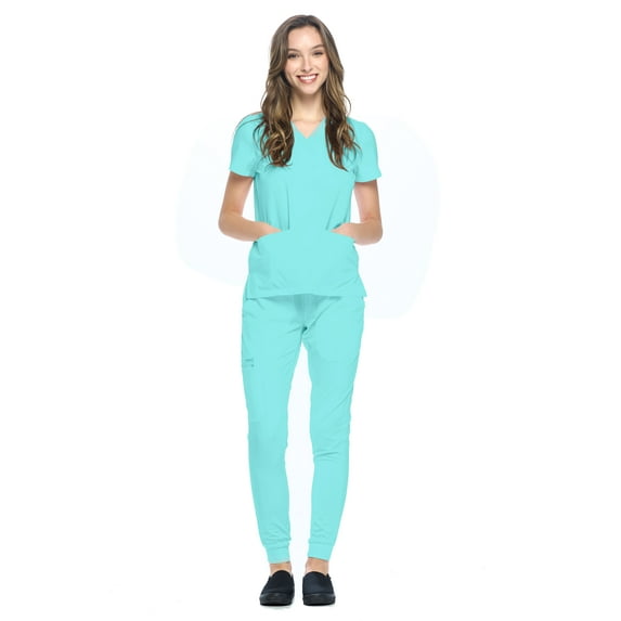 Dagacci Medical Uniform 4-Way Stretch Jogger Unisex Scrub Set